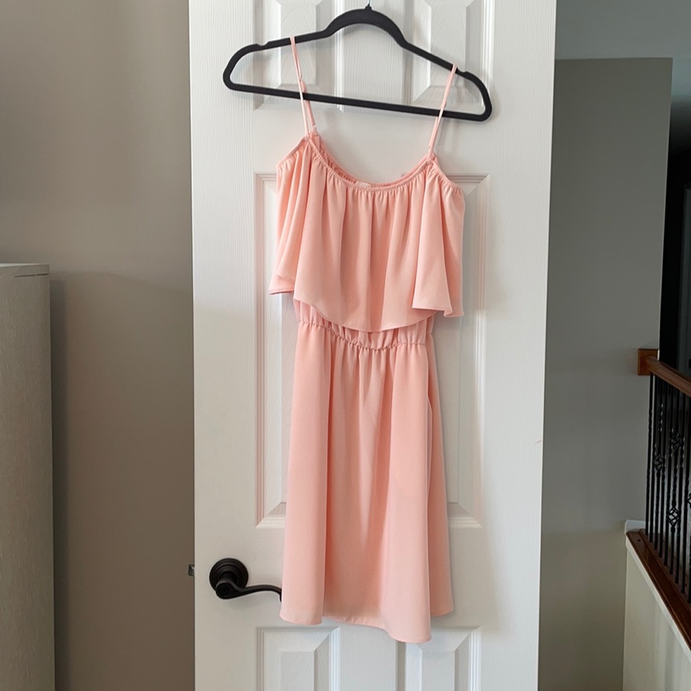 Everly Large light pink dress with pockets